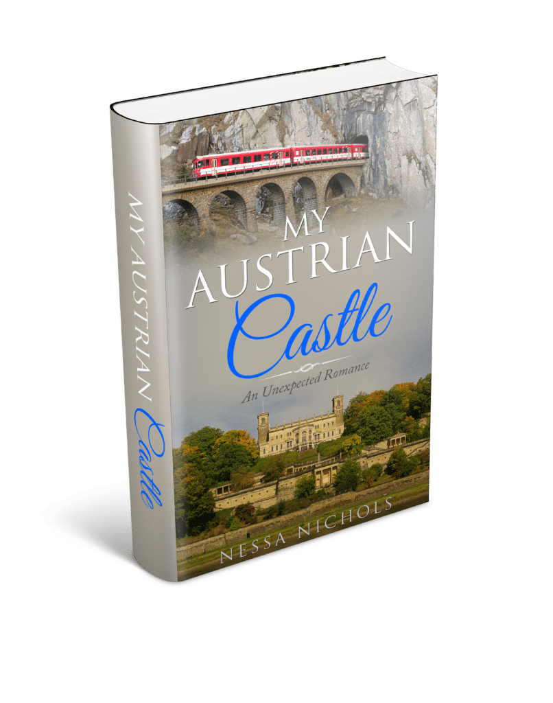 The book cover for austrian castle.